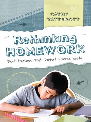 cover image of Rethinking Homework
